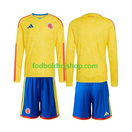 Colombia Børn Hjemme trøje World Cup 2026 L/S